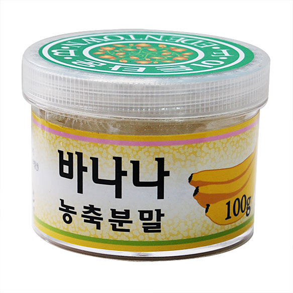 바나나농축분말100g 제품 사진